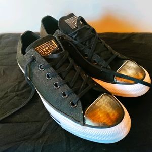 Converse black spotify All Star women's sz 9